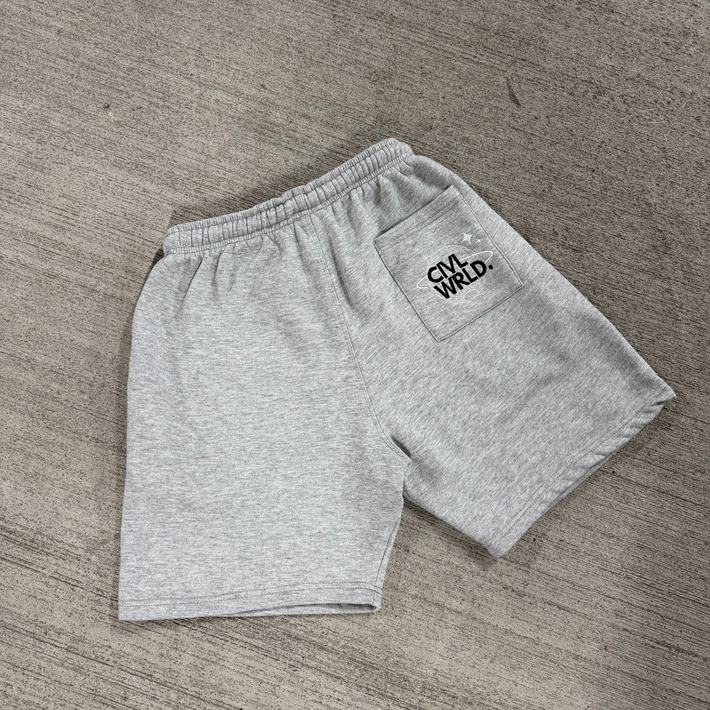 Grey CW Shorts