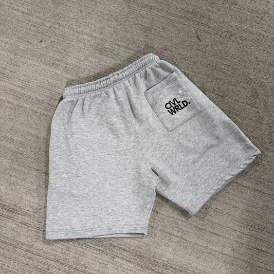 Grey CW Shorts