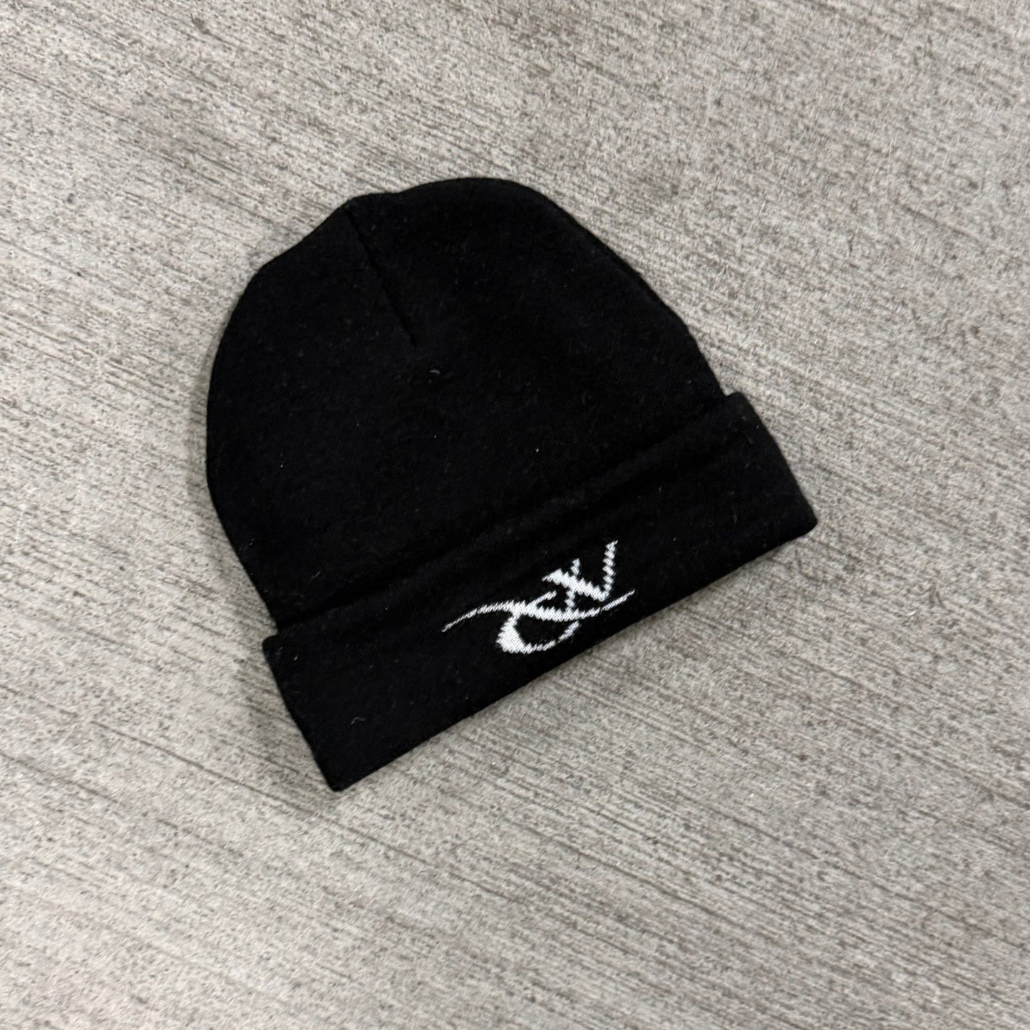 Black CW Beanie