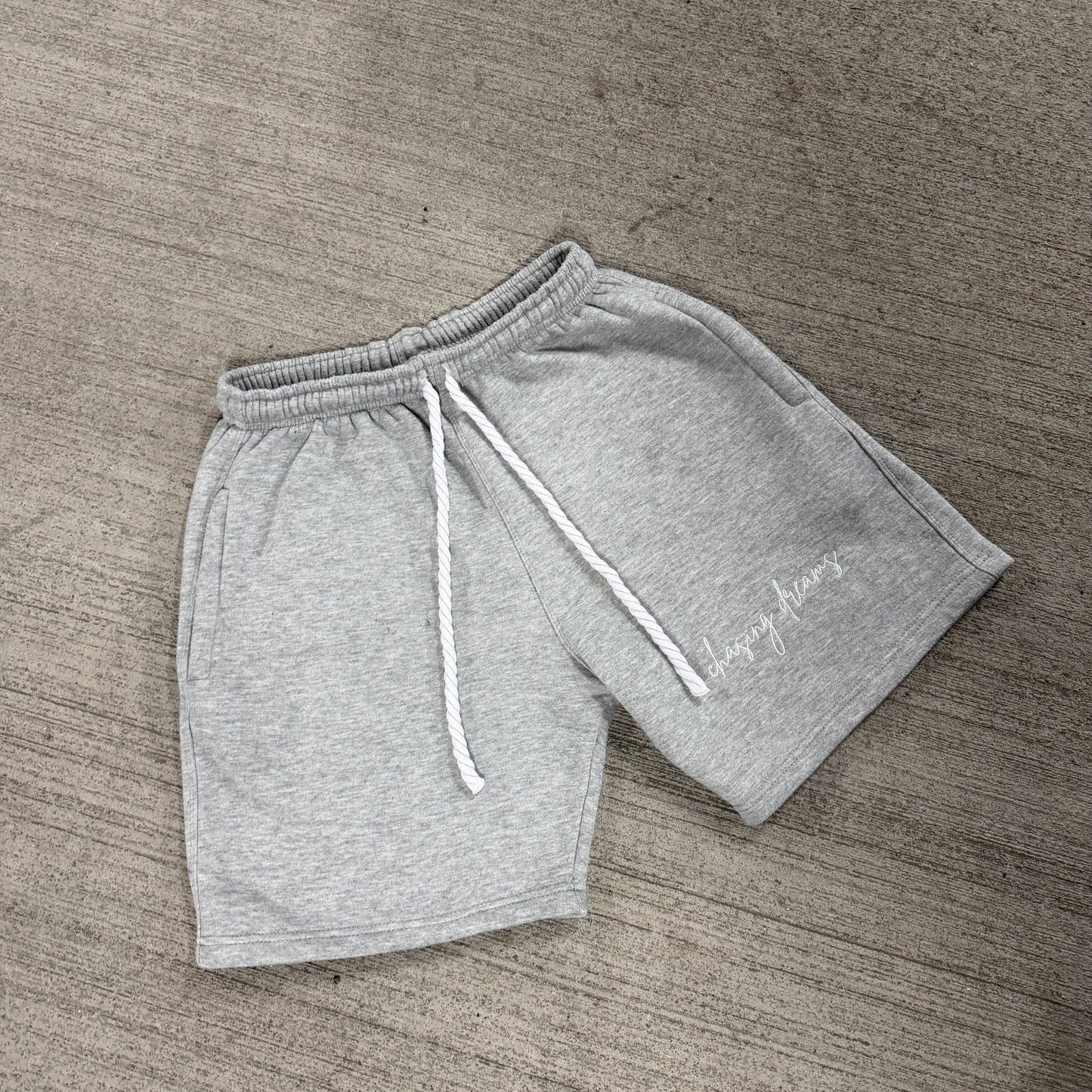 Grey CW Shorts